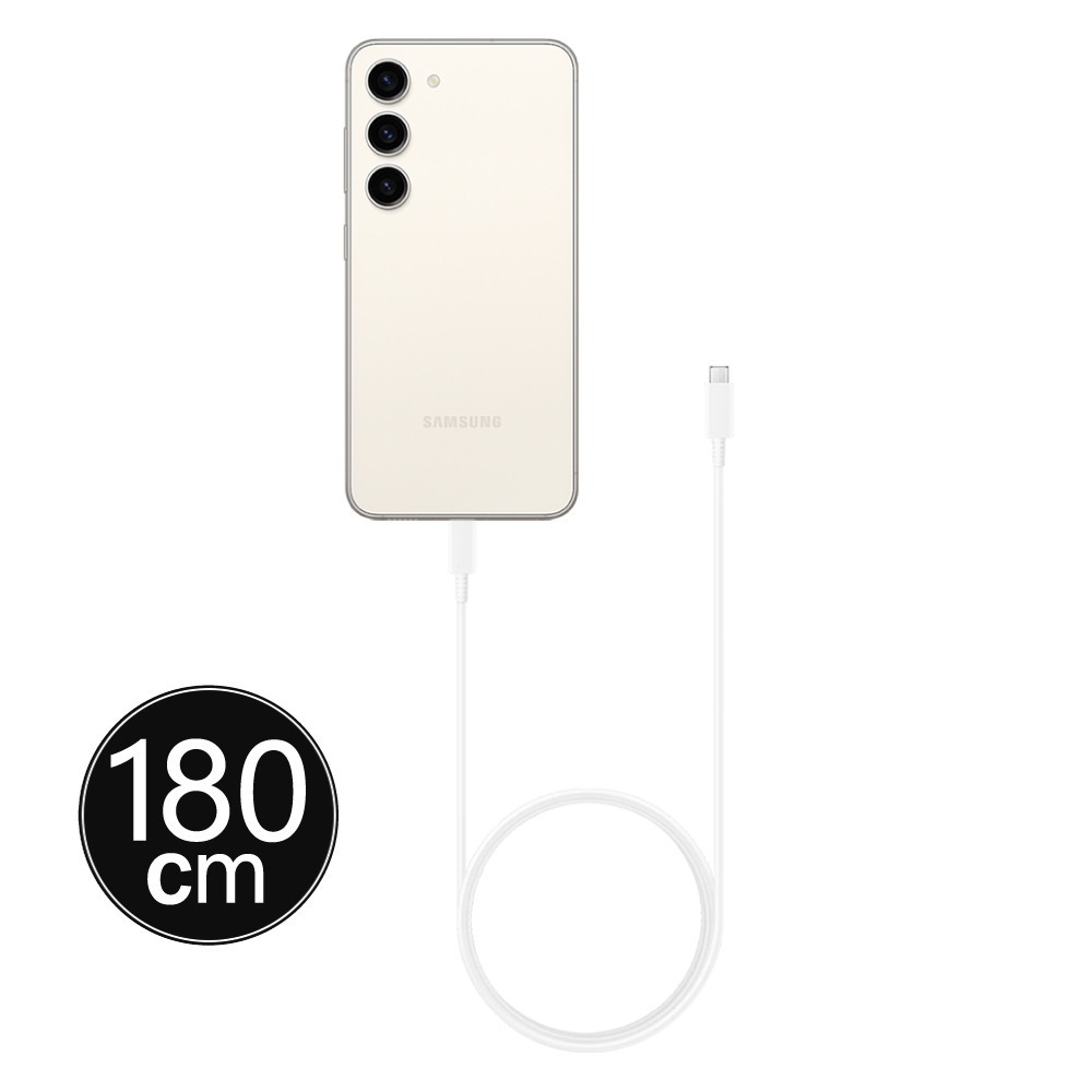 Samsung 三星 原廠S25 S24系列 5A,1.8m Type-C to Type-C線-白【DX510/盒裝】-細節圖5