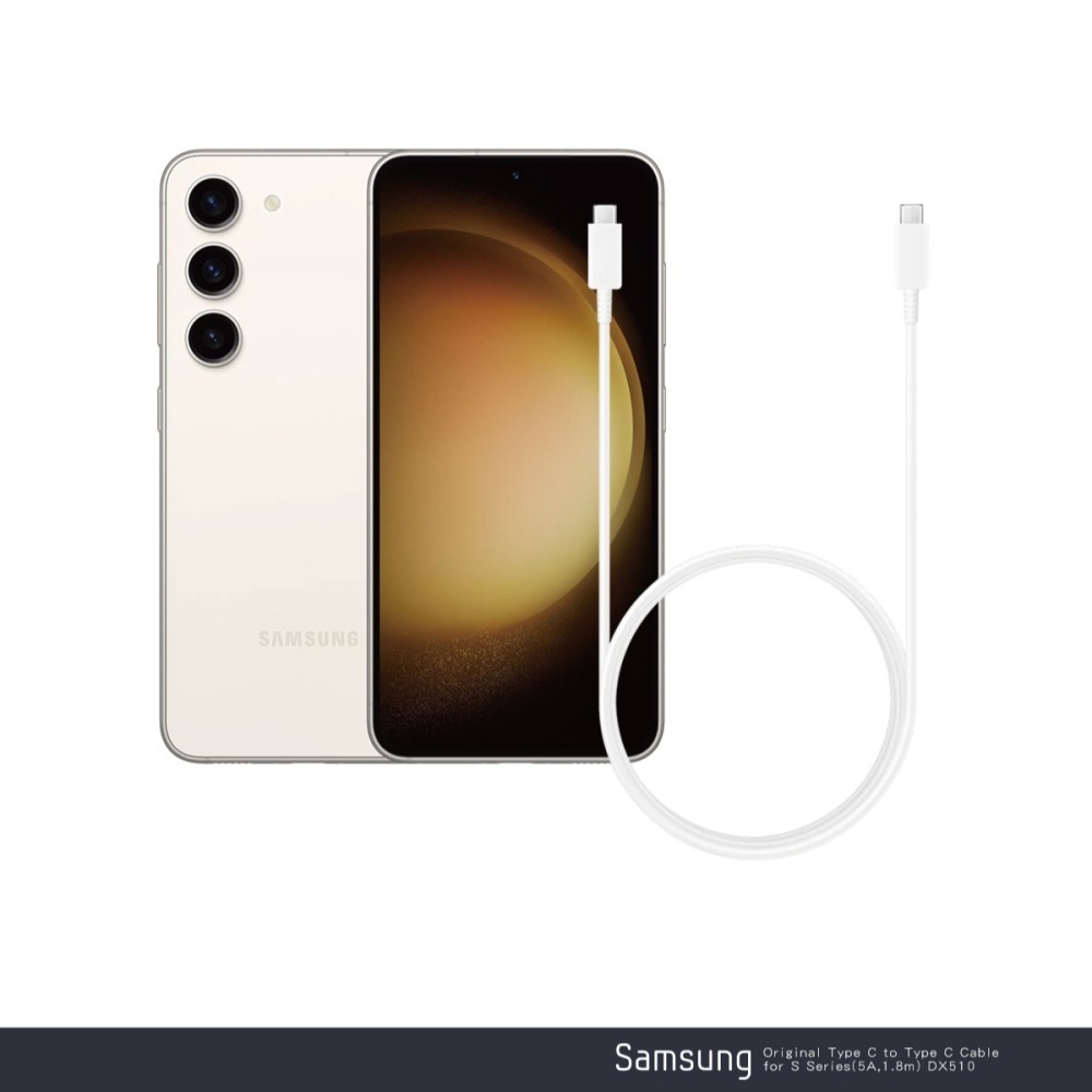 Samsung 三星 原廠S25 S24系列 5A,1.8m Type-C to Type-C線-白【DX510/盒裝】-細節圖11