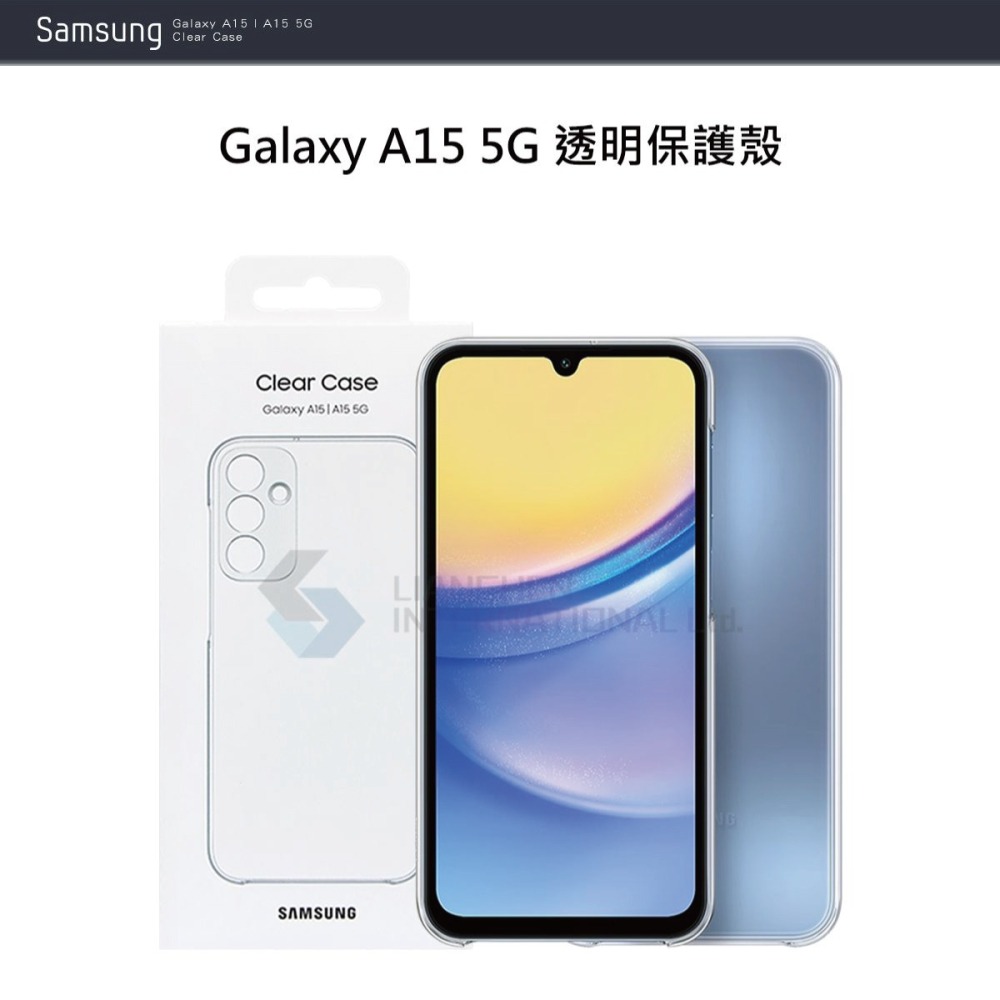 SAMSUNG Galaxy A15 5G 原廠透明保護殼 (EF-QA156)-細節圖7