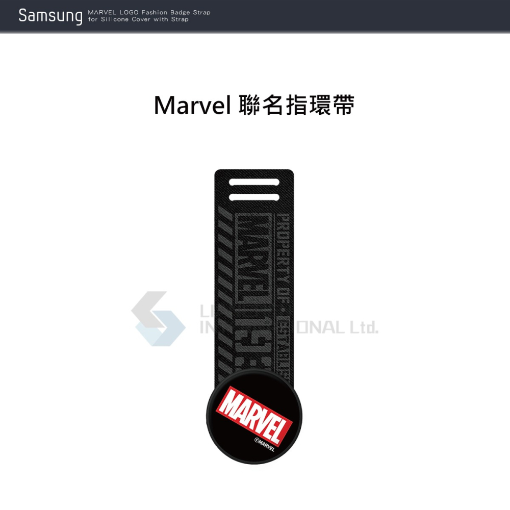 Samsung 三星 原廠 Galaxy S22系列 Marvel 聯名指環帶 (適用矽膠薄型背蓋-附指環帶)-細節圖5
