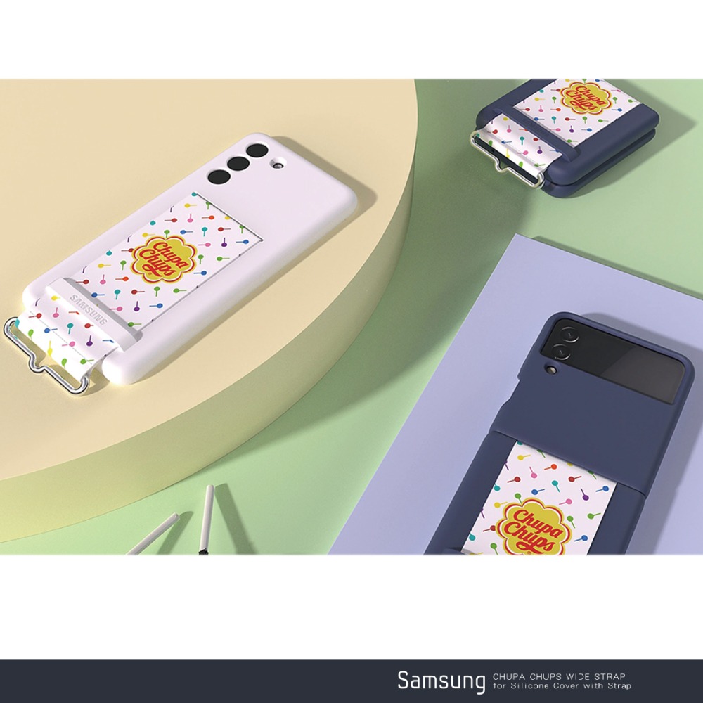 Samsung 三星 原廠 S22系列/ S21 FE/ Z Flip3 加倍佳聯名指環帶(適用矽膠薄型背蓋-附指環帶)-細節圖7