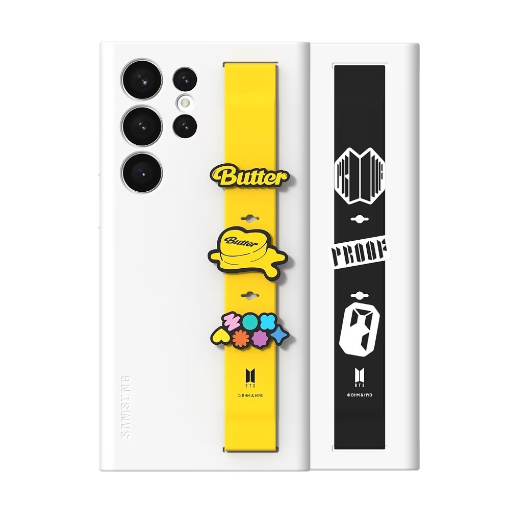 Samsung 三星 原廠 Galaxy S23系列 BTS 聯名指環帶 (適用 矽膠薄型保護殼-附指環帶)-細節圖3