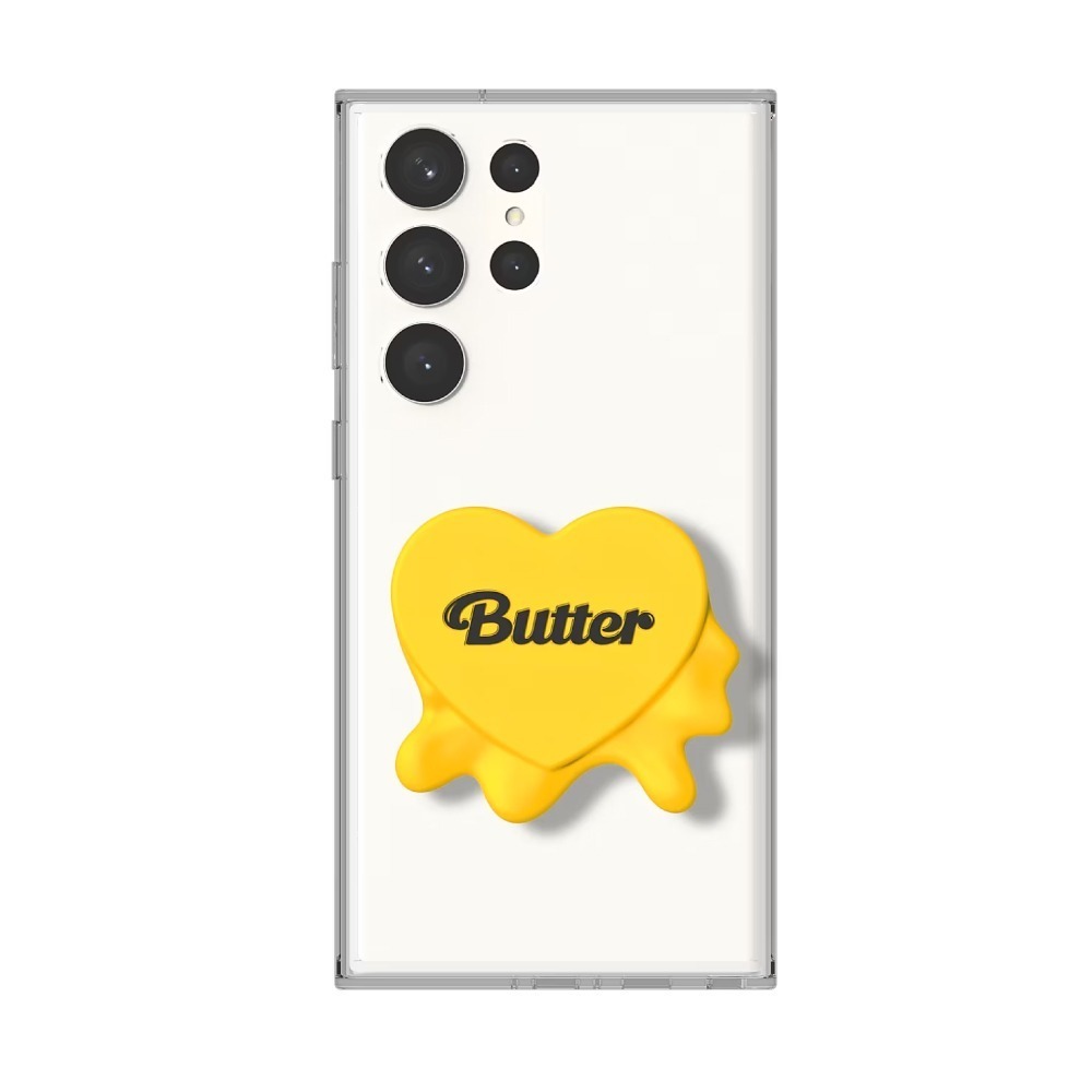 Samsung 三星 原廠 Galaxy S23系列 BTS 聯名 -Butter 指環支架 (適用 透明多功能保護殼)-細節圖3