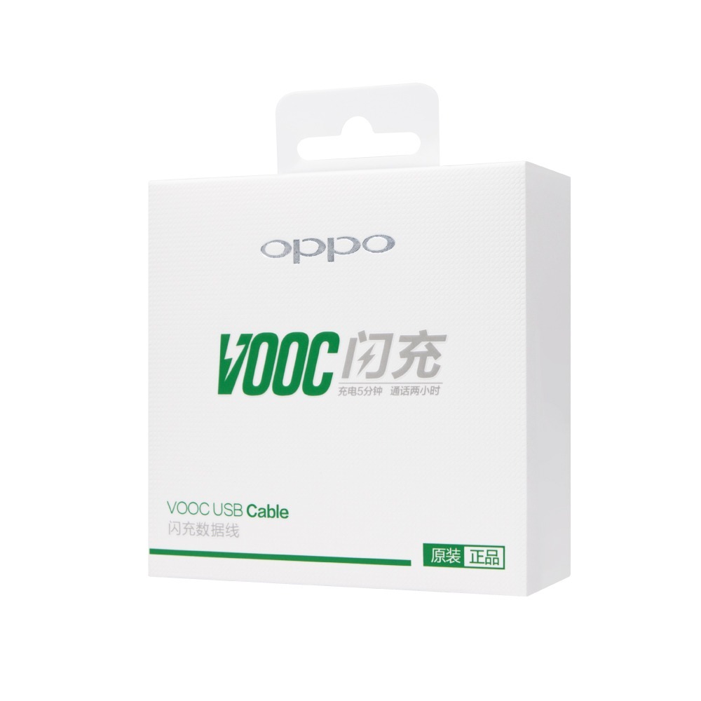 OPPO 原廠DL118 Micro USB充電線,支持VOOC 5V/4A閃充 (盒裝)-細節圖2