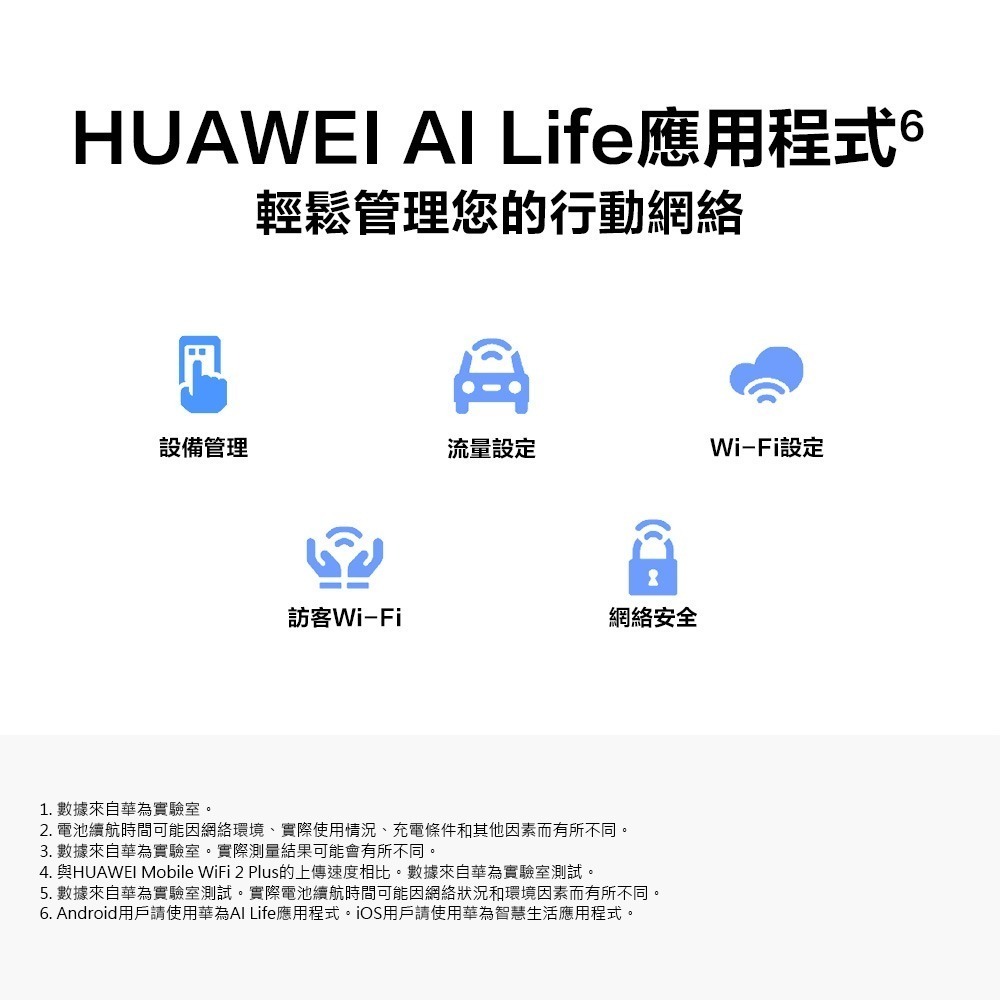 HUAWEI 4G Mobile WiFi 3 路由器 (E5785-320a)-細節圖5