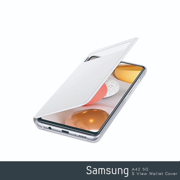 SAMSUNG Galaxy A42 5G S View 原廠透視感應皮套 (台灣公司貨)-細節圖10