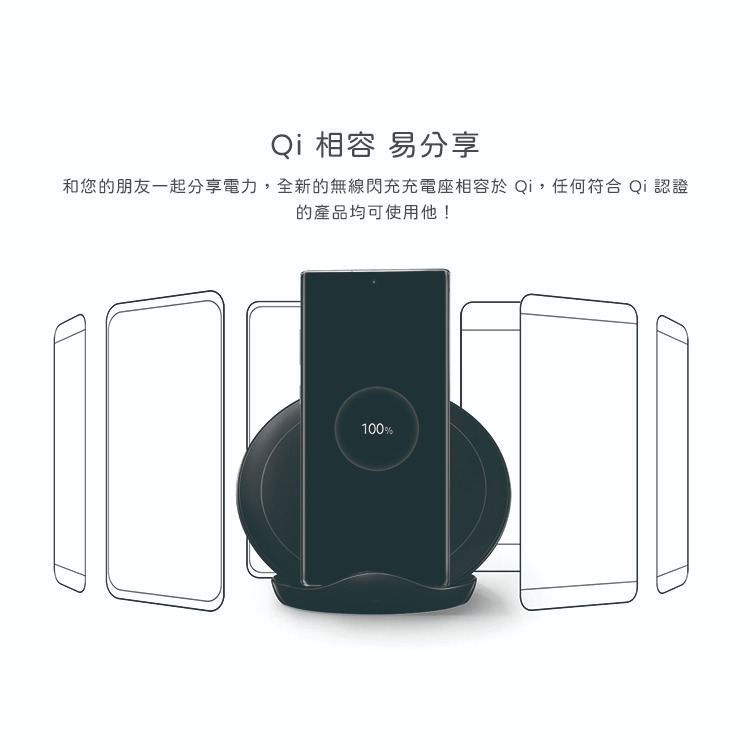 SAMSUNG 三星 原廠無線閃充充電座(2019) EP-N5105【Note10/ S10系列】-細節圖8