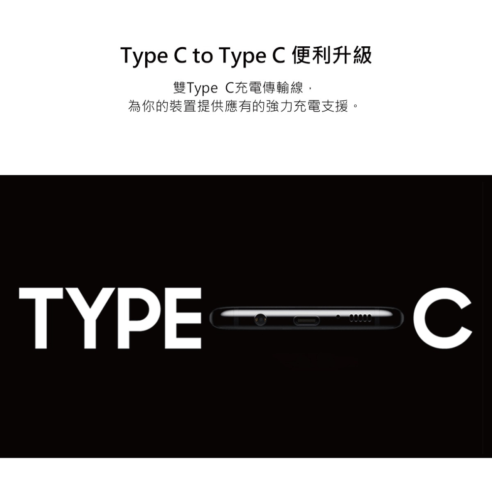 SAMSUNG 三星製造 3A Type C to Type C 快充充電線 (袋裝)-細節圖9