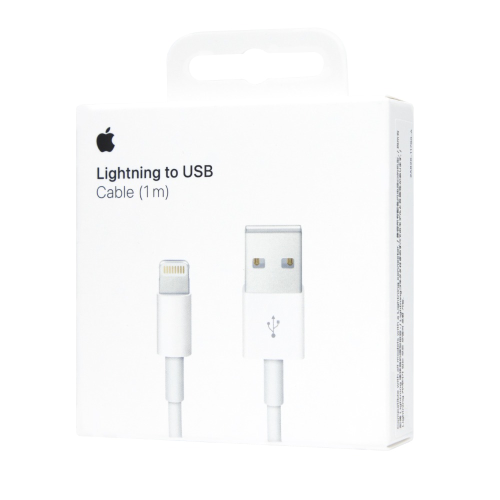 【贈保護線套】Apple 蘋果 原廠 Lightning 對 USB 連接線 - 1公尺 (A1480)-細節圖2