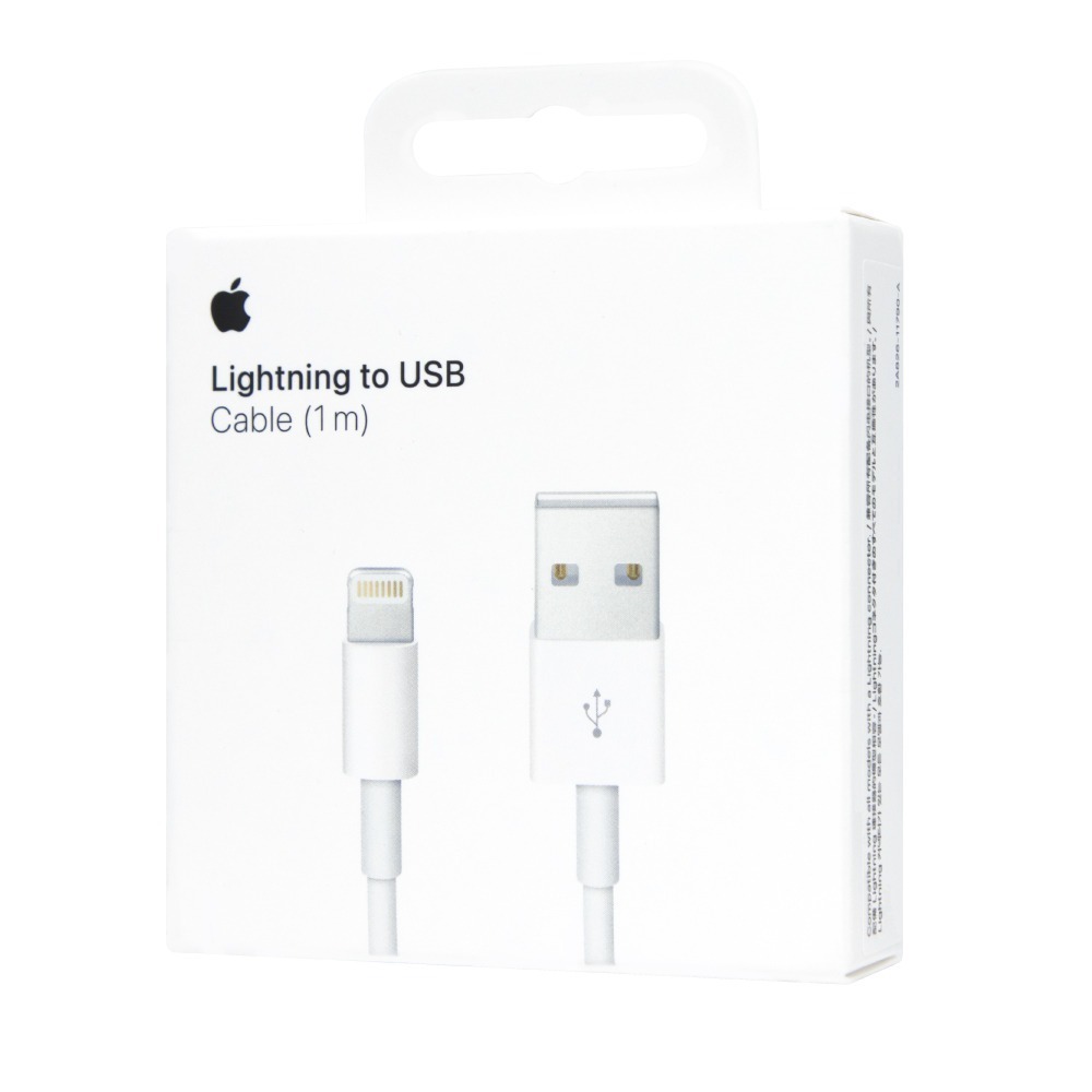 【贈保護線套】Apple 蘋果 原廠 Lightning 對 USB 連接線 - 1公尺 (A1480)-細節圖3