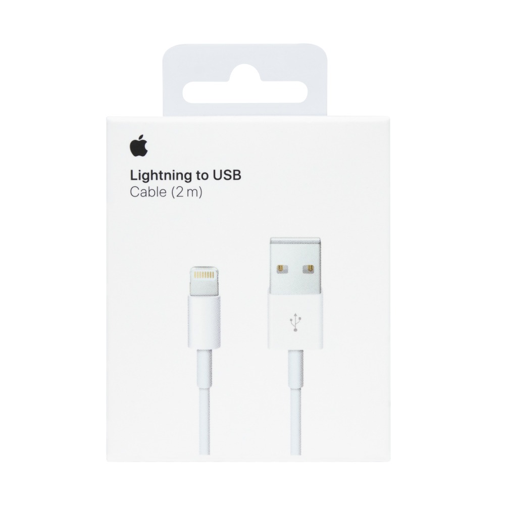 【贈保護線套】Apple 蘋果 原廠 Lightning 對 USB 連接線 - 2公尺(A1510)-細節圖2