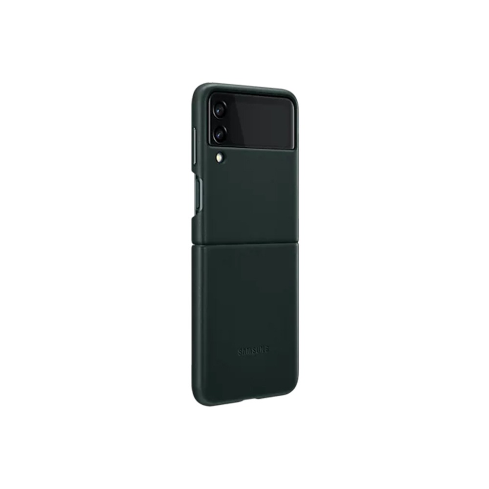 SAMSUNG Galaxy Z Flip3 5G 原廠皮革背蓋-細節圖4