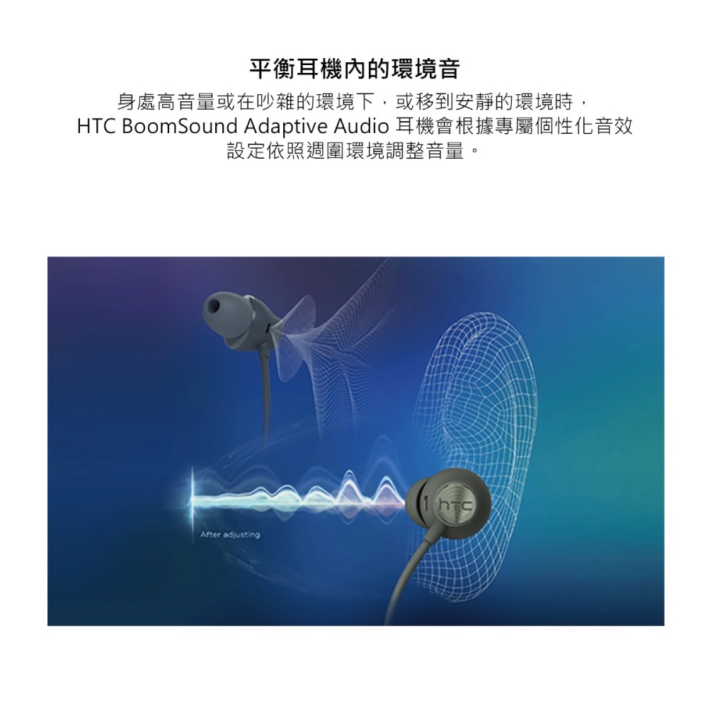 HTC 原廠 USonic MAX-320 入耳式耳機 Type-C - 灰 (密封袋裝)-細節圖8