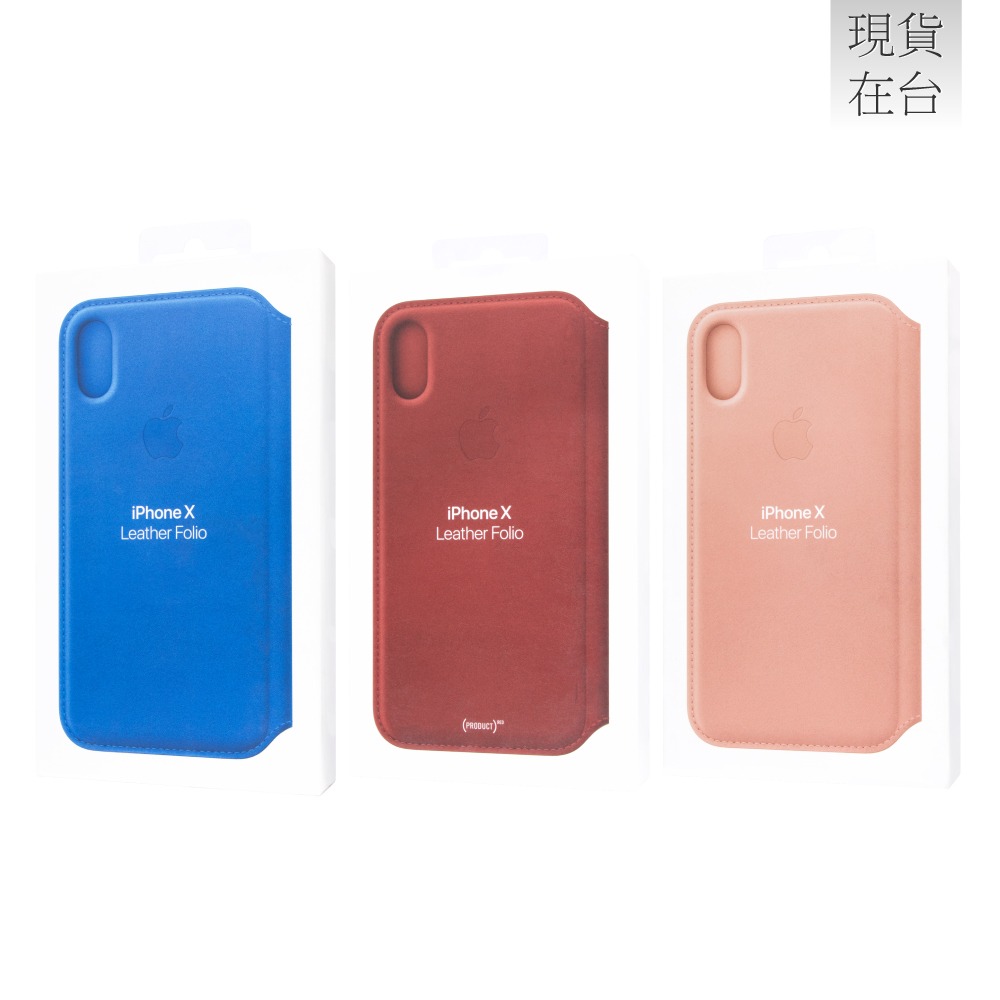 Apple 原廠 iPhone X Leather Folio 皮革雙面夾 (台灣公司貨)-細節圖3