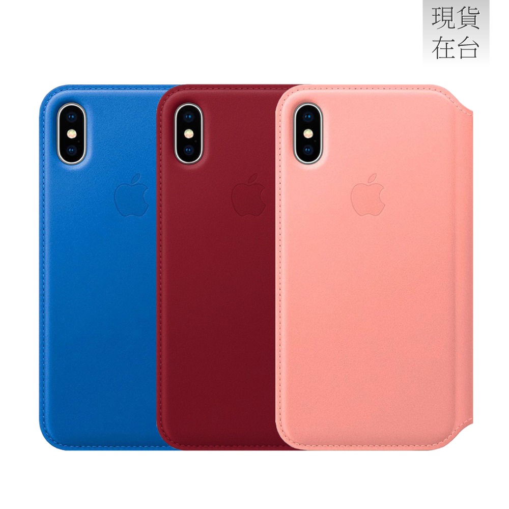 Apple 原廠 iPhone X Leather Folio 皮革雙面夾 (台灣公司貨)-細節圖4