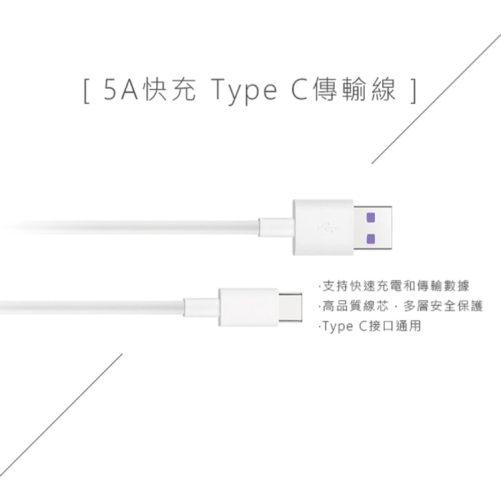 HUAWEI 華為原廠4.5V/5A 超快充充電器+5A Type-C 傳輸充電線組(台灣盒裝拆售款)-細節圖7