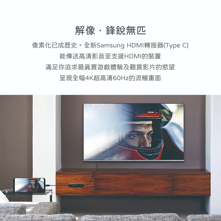 SAMSUNG Type C to HDMI 原廠轉接器 EE-HG950 (盒裝)-細節圖5