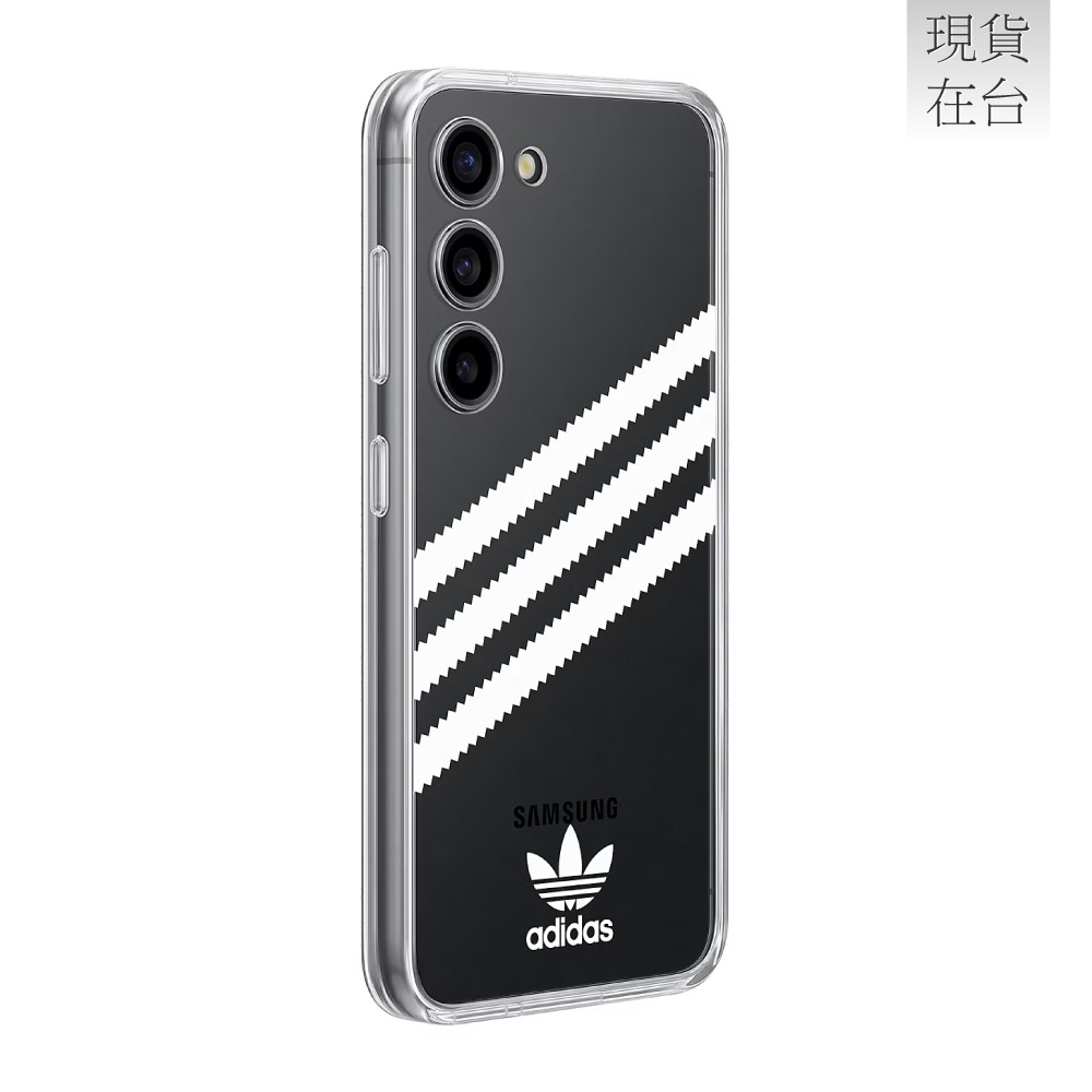 SAMSUNG 原廠 S23 Adidas 聯名背板TOS911 (適用邊框背蓋兩用保護殼)-細節圖4