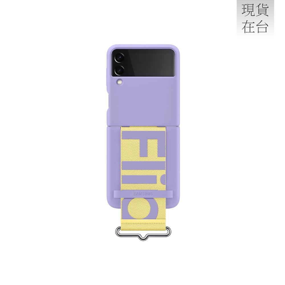 SAMSUNG Galaxy Z Flip3 5G 原廠矽膠薄型背蓋 ( 附指環帶 )-細節圖4