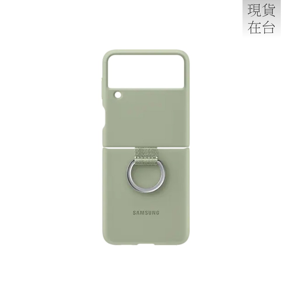 SAMSUNG Galaxy Z Flip3 5G 原廠矽膠薄型背蓋 ( 附指環扣 )-細節圖3