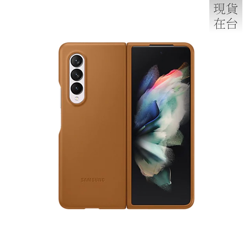 SAMSUNG Galaxy Z Fold3 5G 原廠皮革背蓋-規格圖9