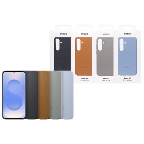 Samsung 三星 Galaxy S25 原廠純素皮革保護殼 (EF-VS931)