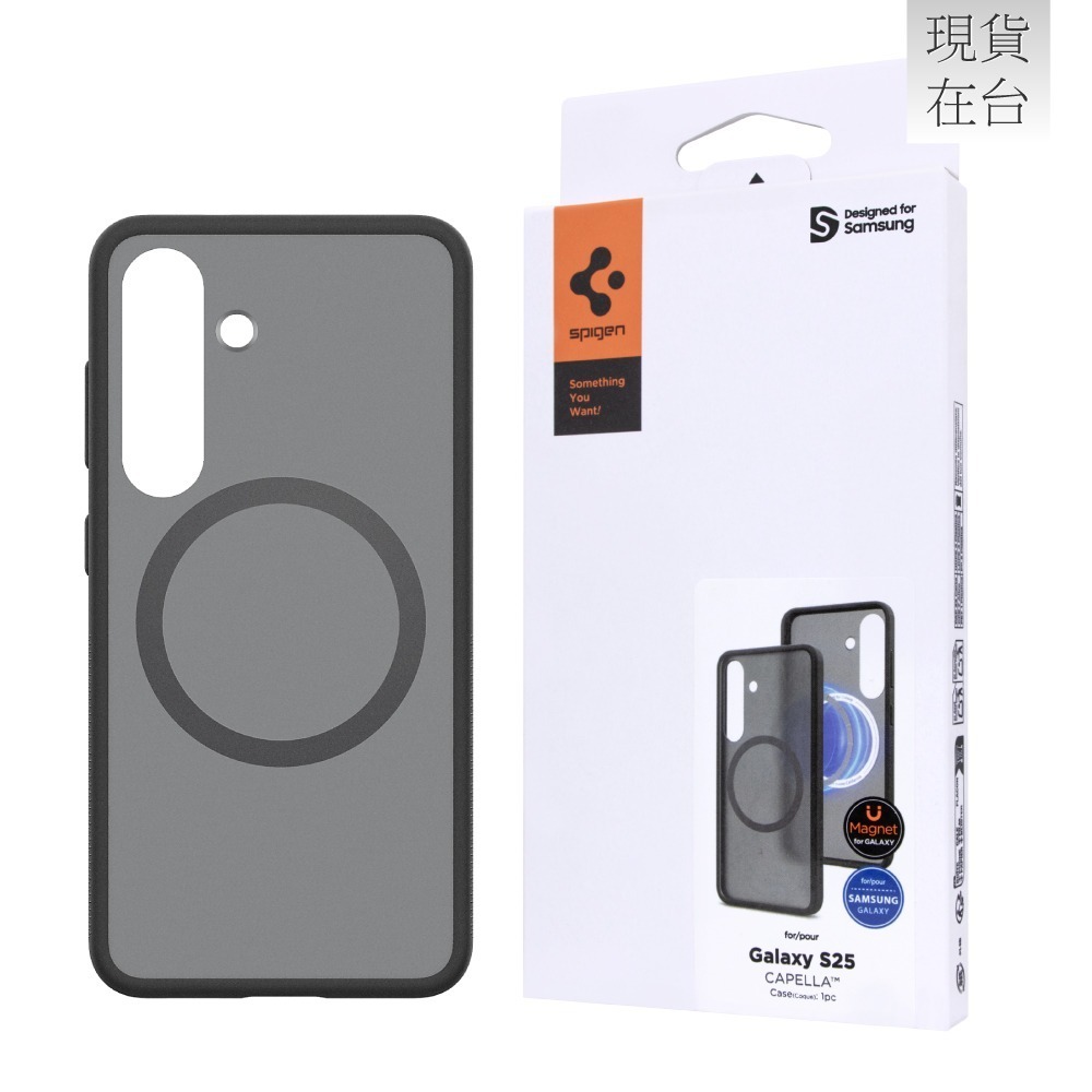 Samsung 三星原廠 Galaxy S25 Spigen-Capella霧面磁吸保護殼 (GP-FPS931)-細節圖2