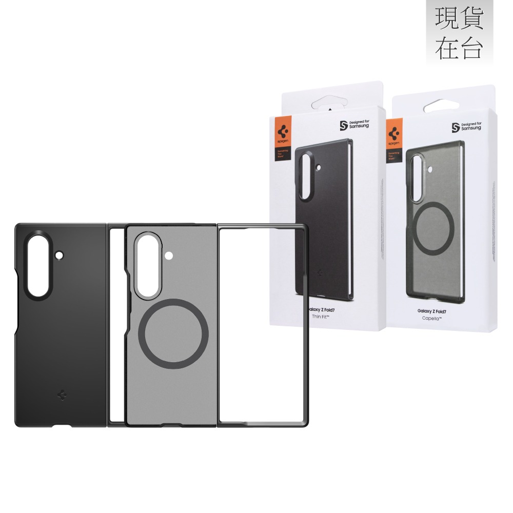 Samsung 三星原廠 Galaxy Z Fold7 Spigen磁吸保護殼(ThinFit超薄/Capella霧面)-細節圖2