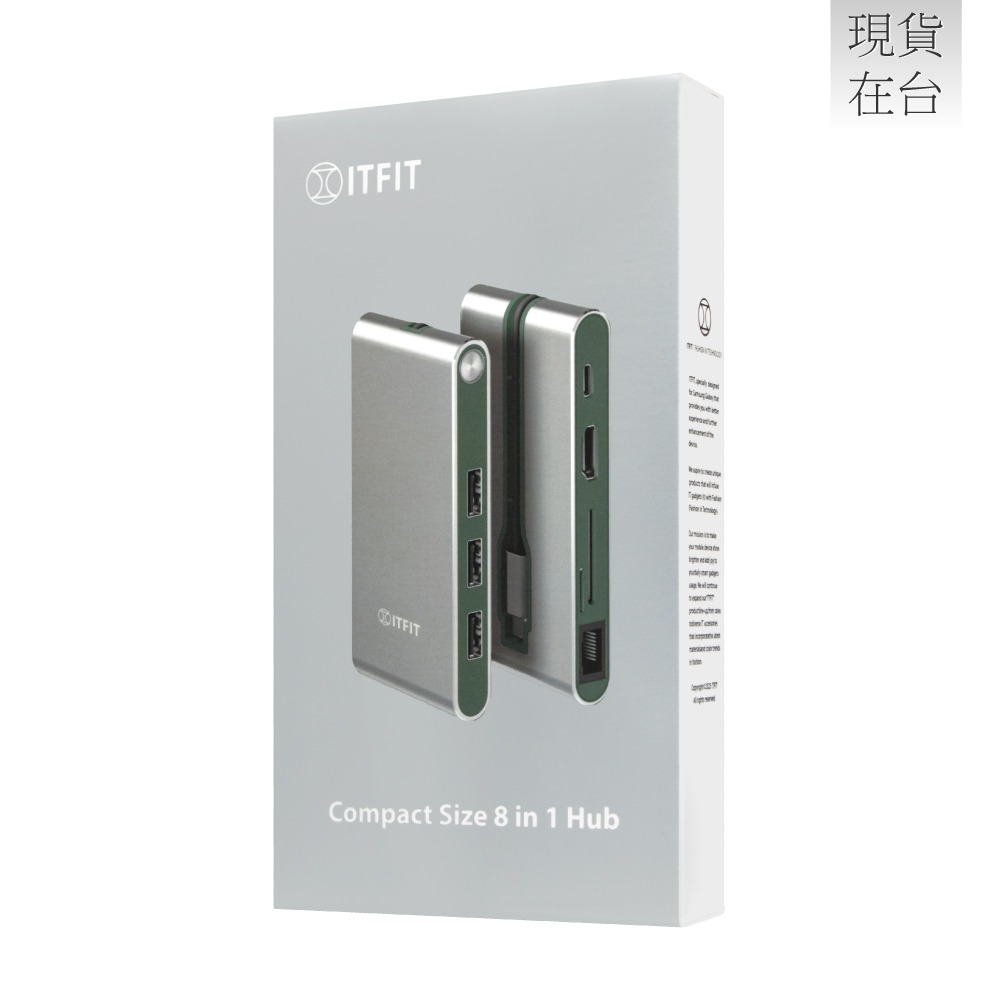 Samsung 三星 原廠 ITFIT Type C 8合1 多功能轉接器 (ITAC17)-細節圖3