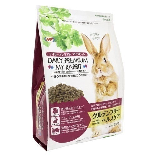 日本 NPF My兔 兔飼料 腸活習慣 無麩質 成兔/老兔/全齡兔 810g-細節圖4