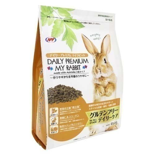 日本 NPF My兔 兔飼料 腸活習慣 無麩質 成兔/老兔/全齡兔 810g-細節圖5