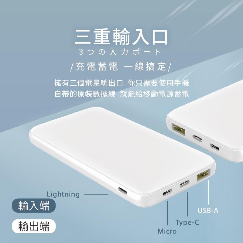 [免運新品]LARMI 樂米18W行動電源 10000mAh 快充行動電源 隨身充 PD快充 臺灣保固 適用蘋果/安-細節圖2