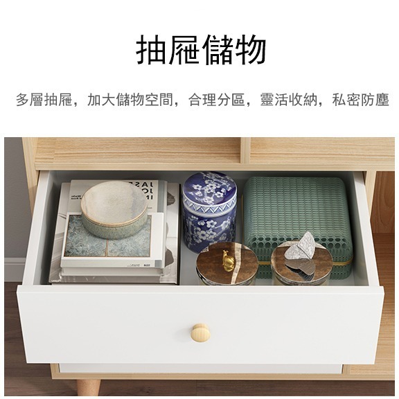 【台灣現貨 003】書櫃 收納櫃 儲物櫃 書架 簡易書櫥 靠牆置物架 收納儲物層架 多功能展示櫃 可貨到付款-細節圖6