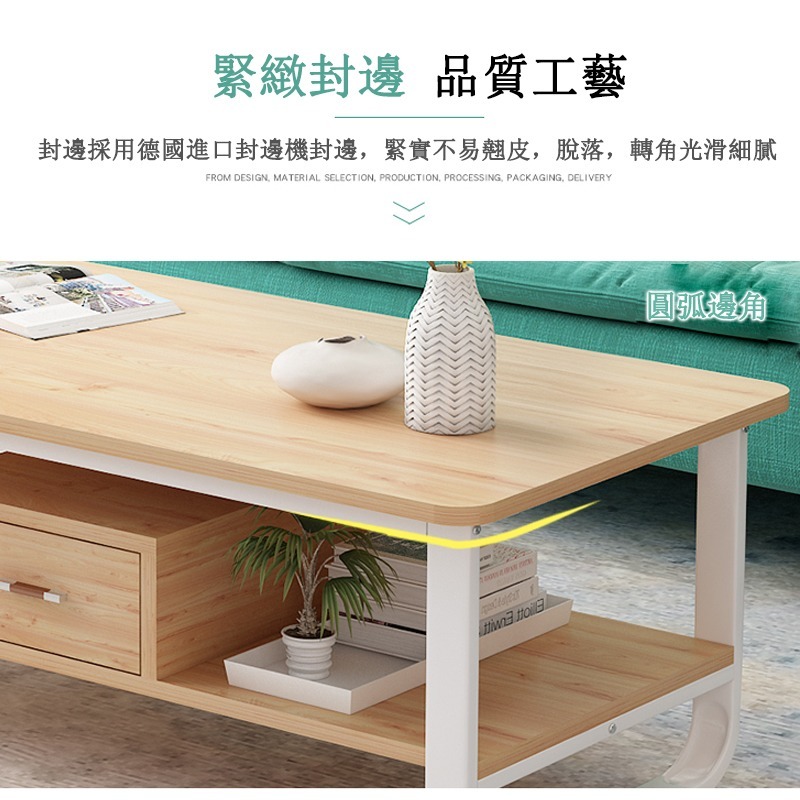 【台灣現貨 046】北歐茶几 茶幾桌 客廳桌，簡單優雅 咖啡桌 會客桌 邊桌  可貨到付款-細節圖6