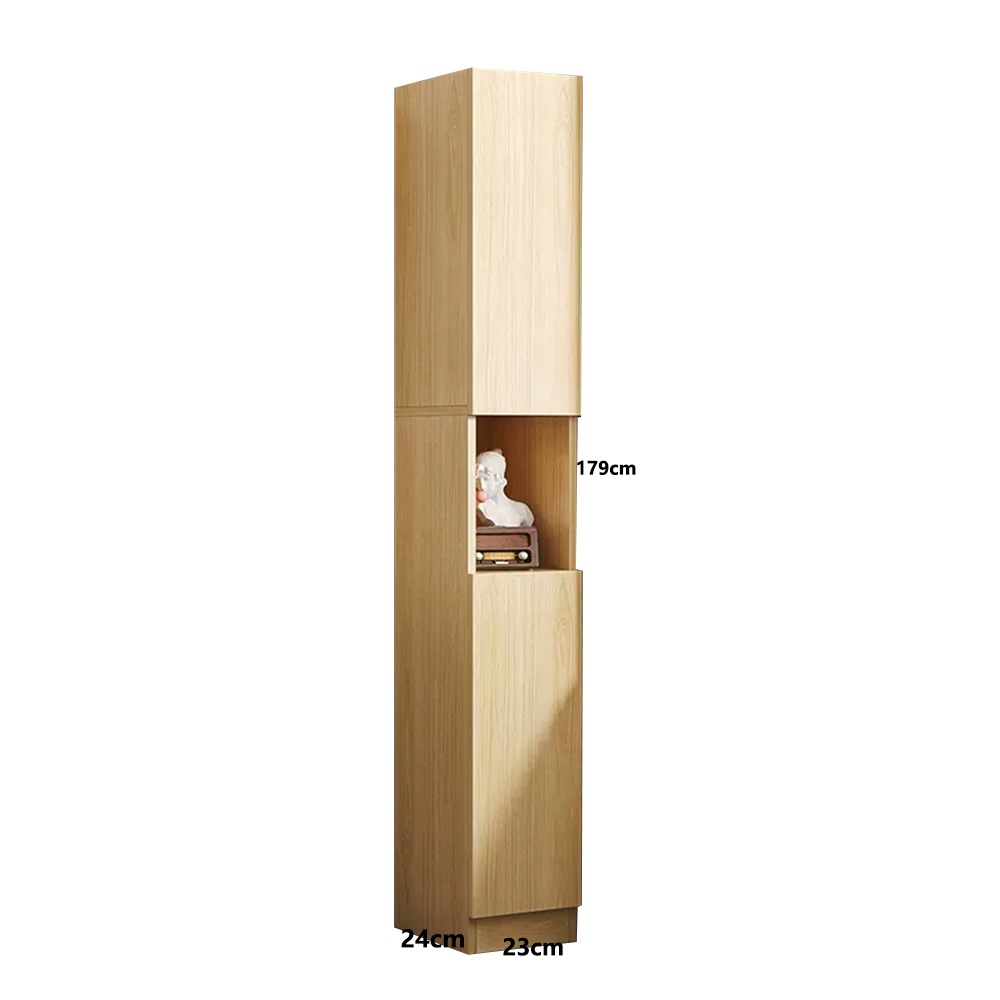 【台灣現貨048】縫隙櫃 隙縫櫃 收納櫃 夾縫櫃 窄櫃 隙縫收納 帶門收納櫃 書櫃  展示櫃 置物櫃 架 可貨到付款-細節圖7