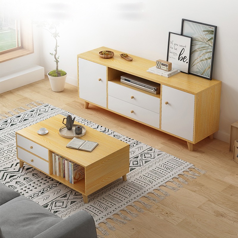 【台灣現貨 057】140CM電視櫃 電視櫃  客廳長櫃 收納櫃 TV櫃 高腳電視櫃 客廳櫃 免運 可貨到付款-細節圖2