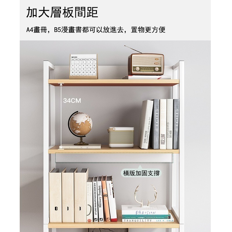 【台灣現貨 191】書櫃  書架  置物架  收納架  展示架   層架  收納櫃  電器架 免運 可貨到付款-細節圖5