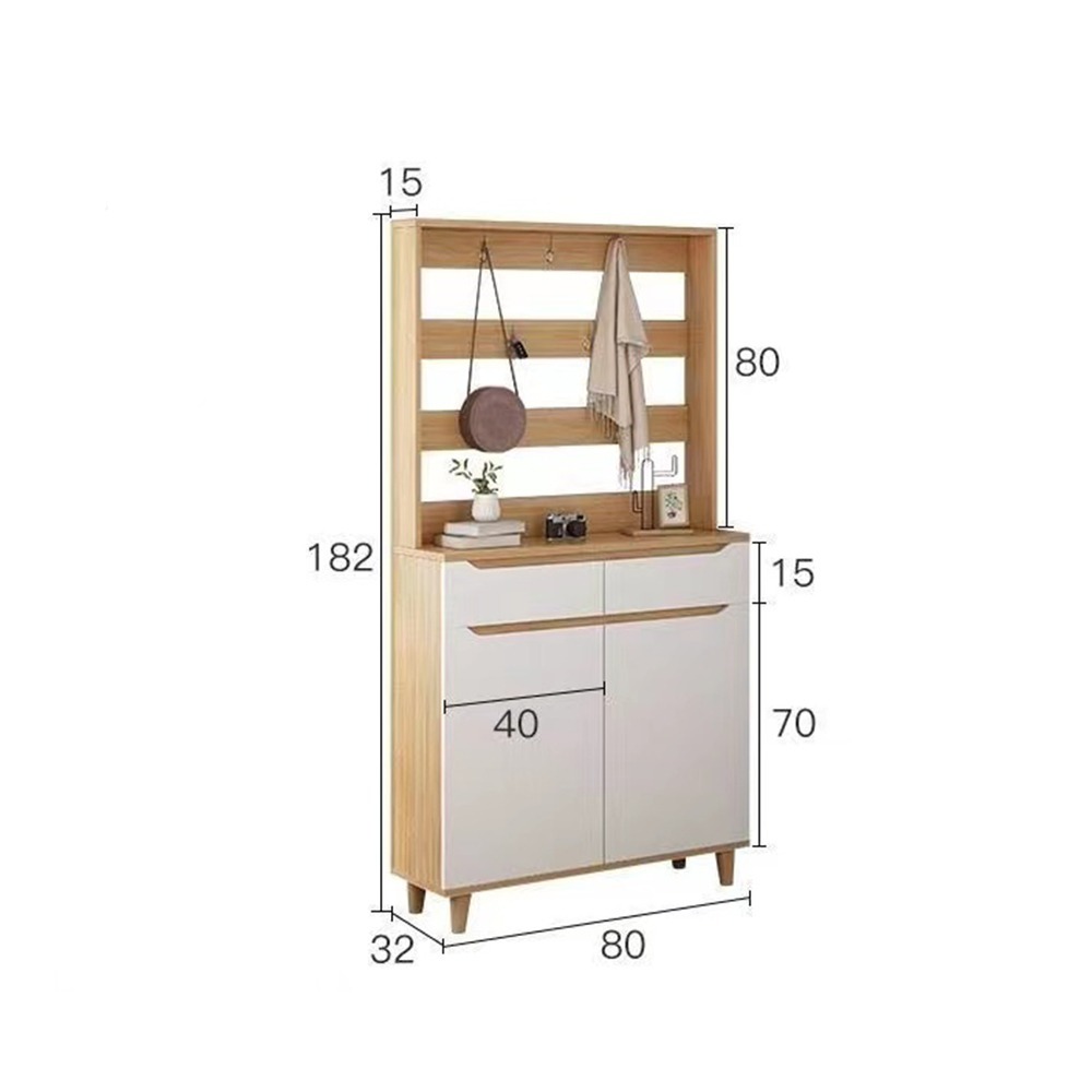 【台灣現貨 311】多功能鞋櫃 玄關鞋櫃衣帽架  玄關鞋櫃 衣帽櫃 衣帽架 玄關櫃 置物架 鞋櫃鞋架 衣櫃 衣架-細節圖7