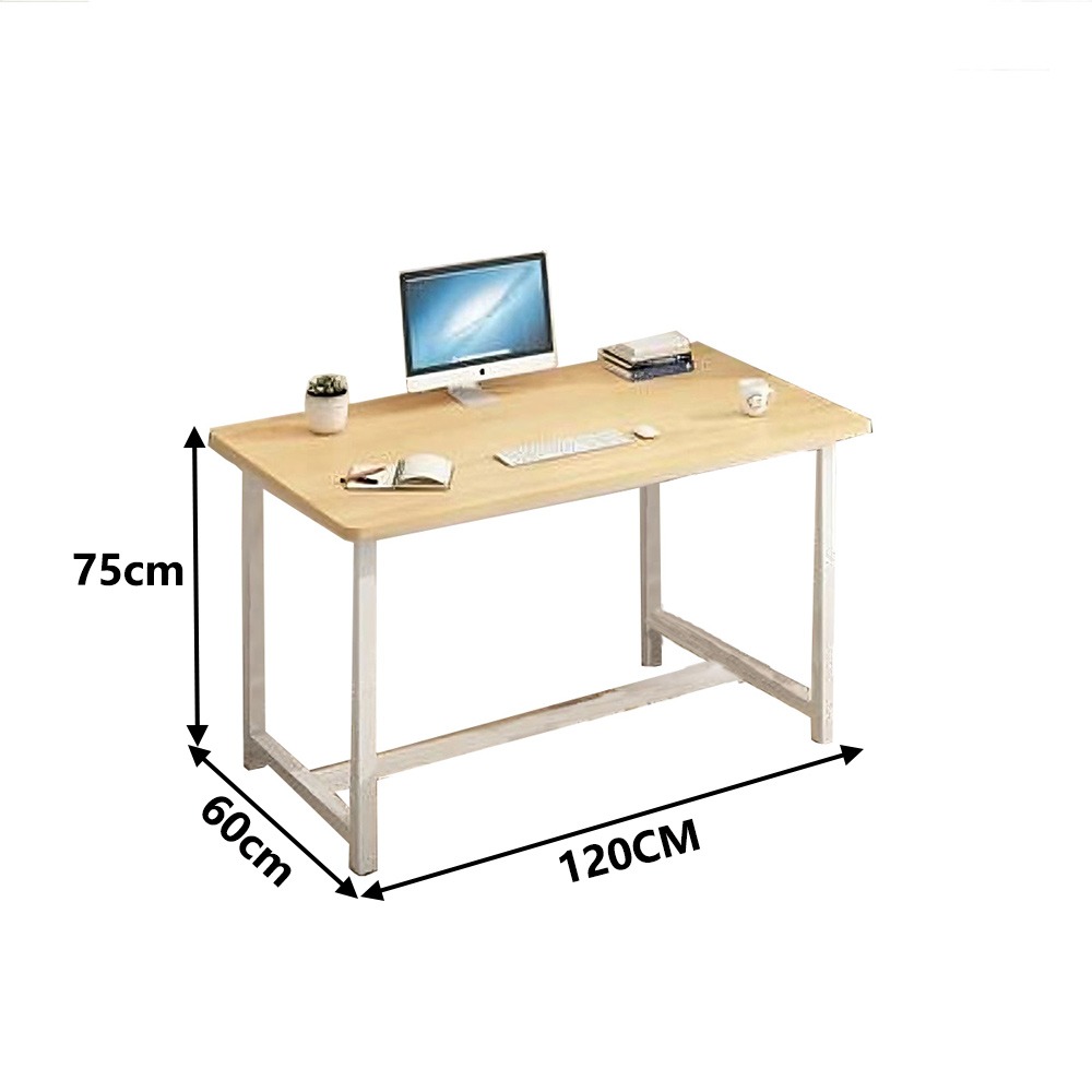 【台灣現貨 392】書桌 電腦桌 120公分書桌 工作桌 組裝簡單 桌子 長桌 學習桌 簡易書桌 書桌電腦桌 可貨到付款-細節圖7