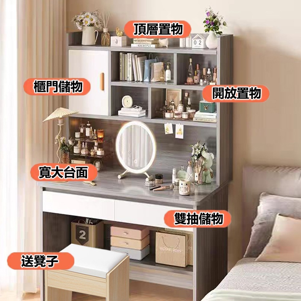 【台灣現貨 039】 80公分書桌 書桌 電腦桌 書桌收納 工作桌 抽屜書桌 寫字桌 辦公桌 收納桌 免運 可貨到付款-細節圖2