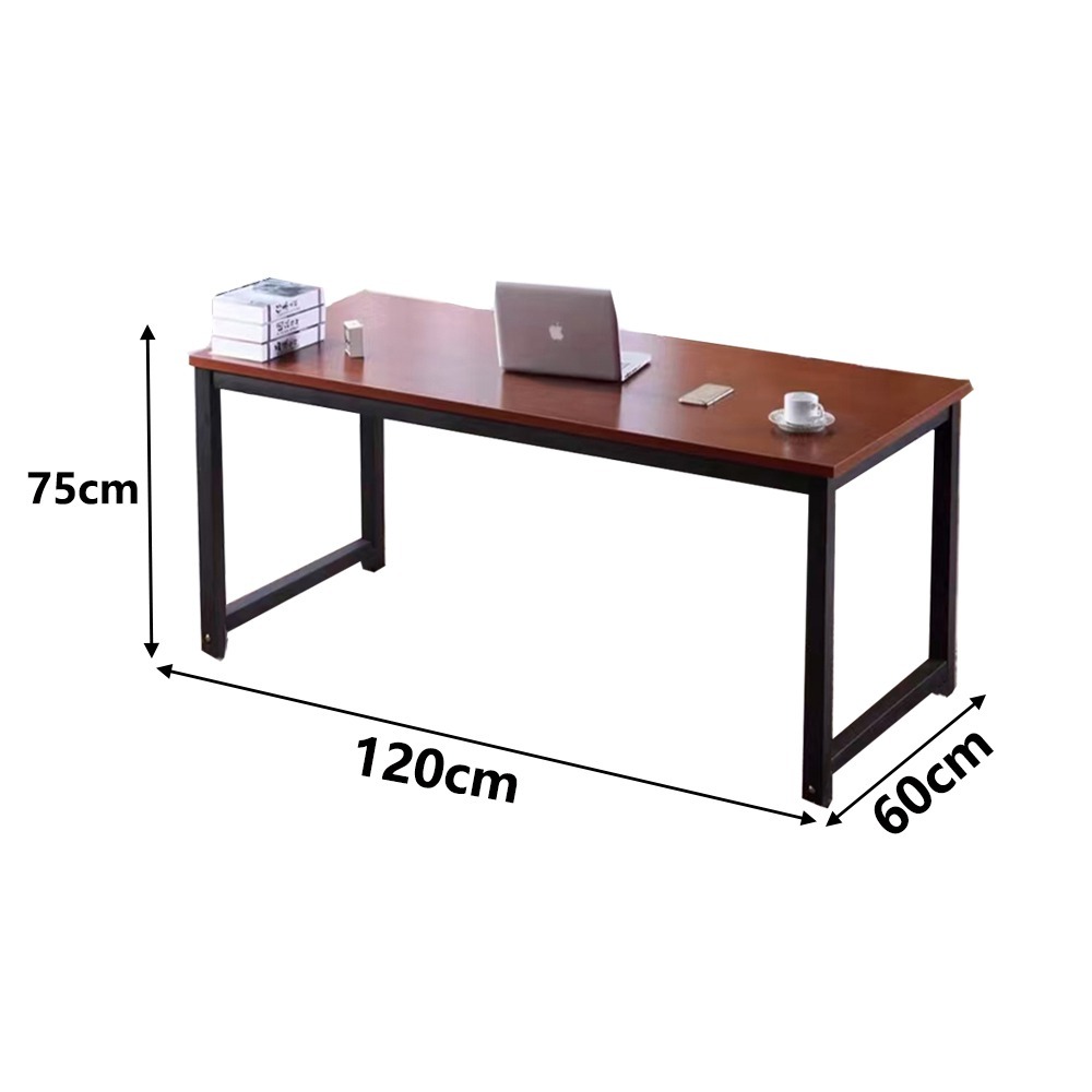 【台灣現貨 084】書桌 電腦桌 120公分書桌 工作桌 組裝簡單 桌子 長桌 學習桌 簡易書桌 方管書桌 可貨到付款-細節圖10