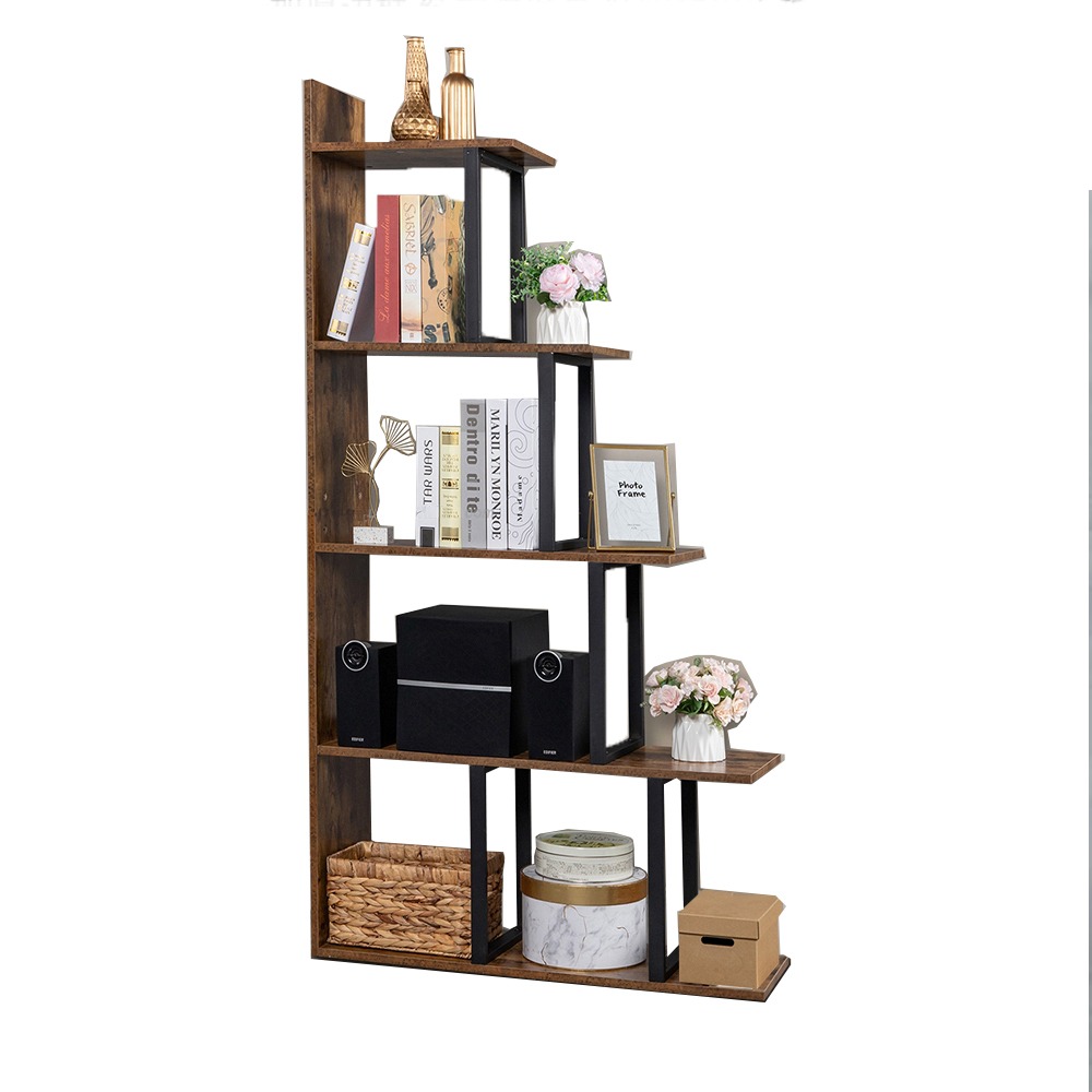 【E家工廠129】專供出口 書架 置物架 展示架 收納架 組裝簡單 客廳隔斷收納櫃 收納層架 多層收納架子  免運-細節圖10