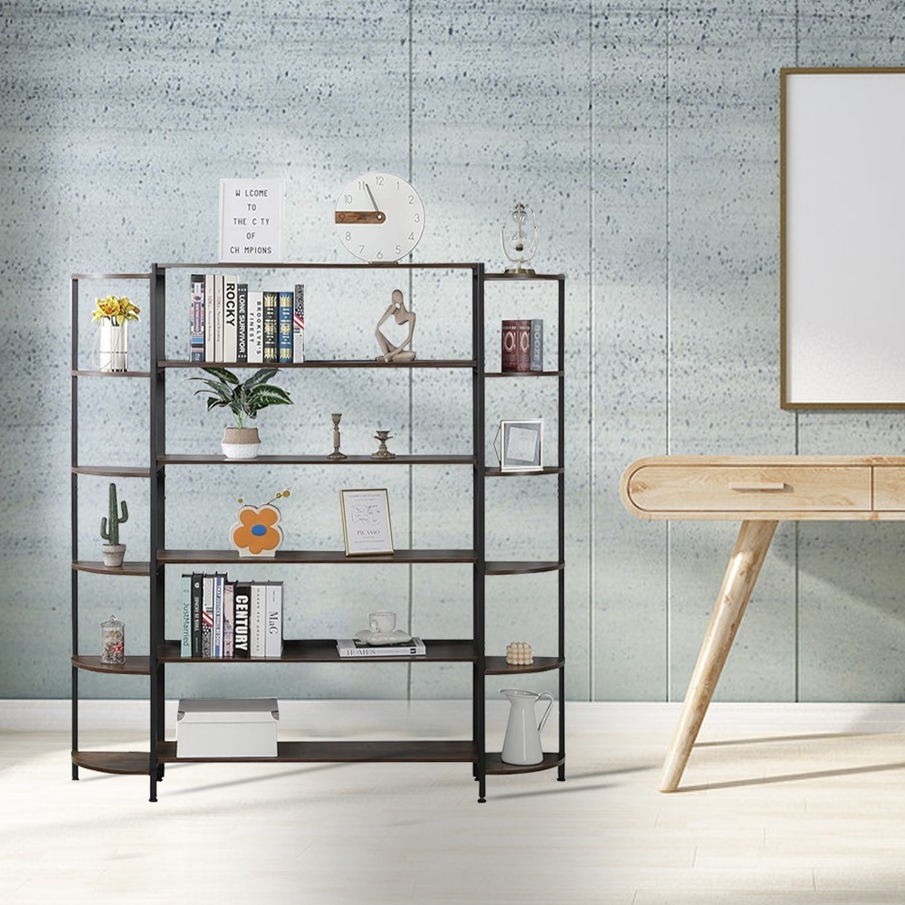 【台灣現貨164】專供出口 書架 置物架 展示架 收納架 組裝簡單 收納櫃 收納層架 多層收納架子  免運-細節圖2