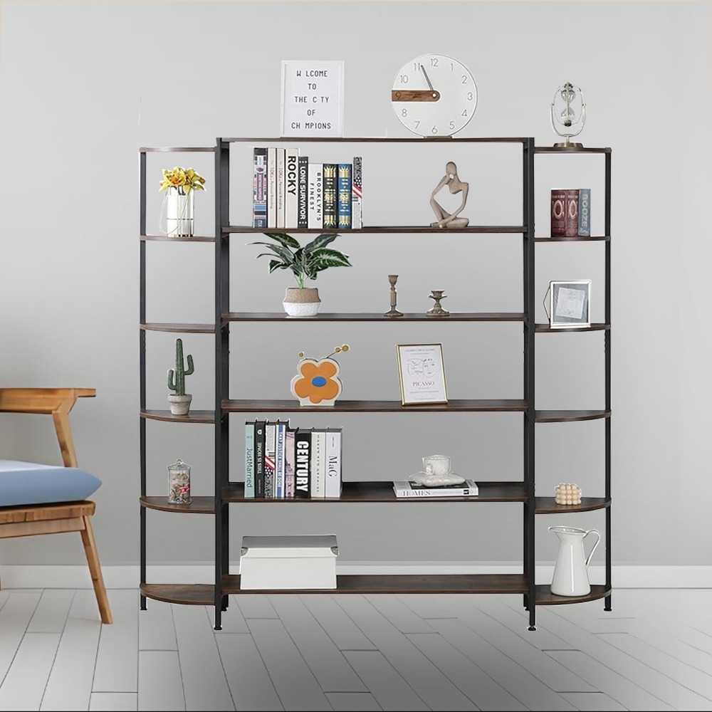 【台灣現貨164】專供出口 書架 置物架 展示架 收納架 組裝簡單 收納櫃 收納層架 多層收納架子  免運-細節圖3