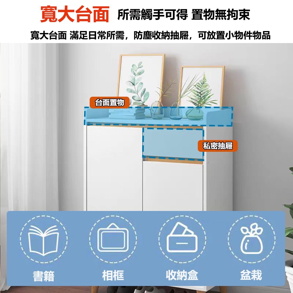 【E家工廠185】鞋櫃 鞋架 玄關鞋櫃 兩門鞋櫃 鞋櫃收納櫃 抽屜櫃 玄關櫃 收納櫃 置物櫃 櫃子 免運 可貨到付款-細節圖3