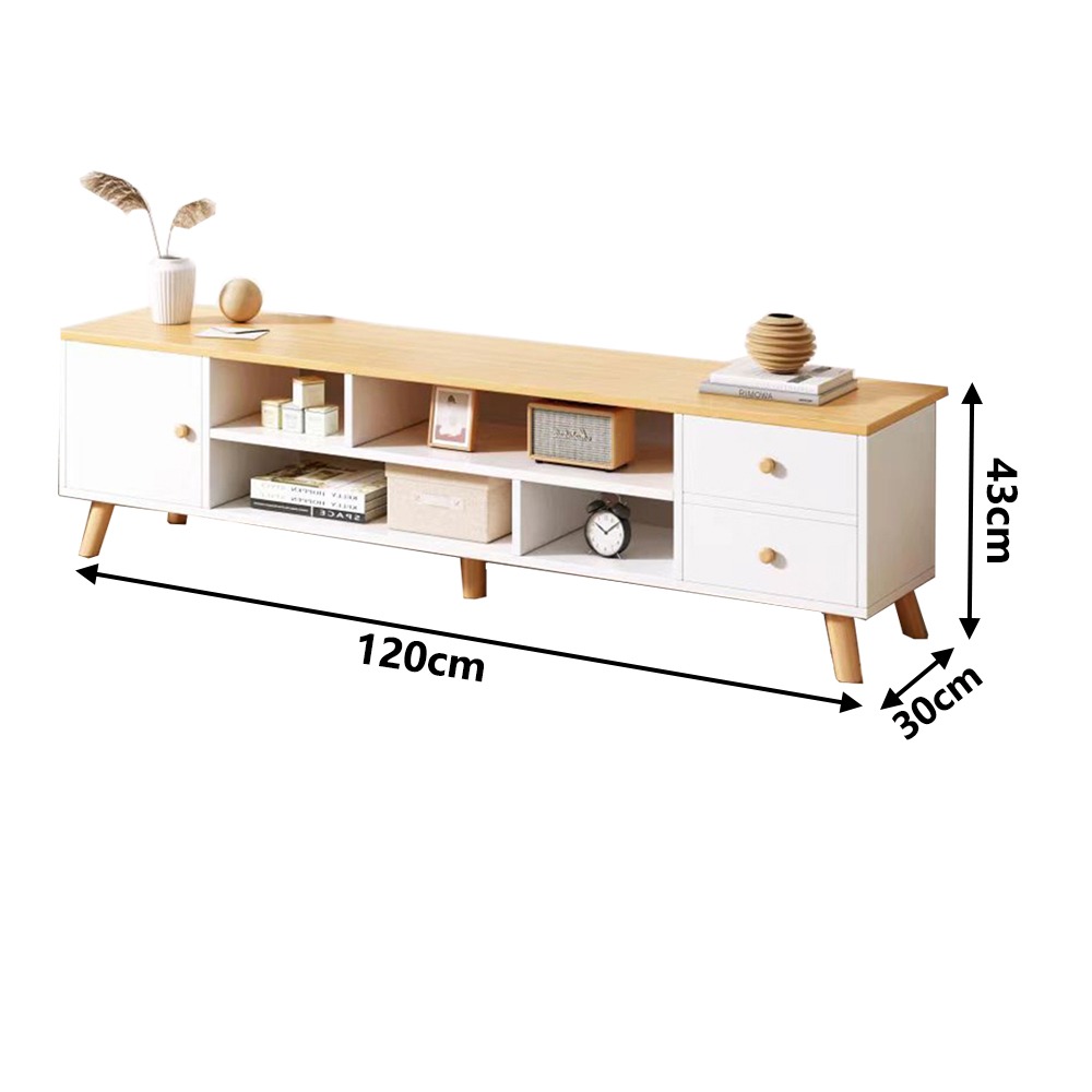 【E家工廠257】電視櫃 140公分大榮收納電視櫃 電視櫃收納 簡約電視櫃 一門兩抽四格儲物收納櫃 免-細節圖9