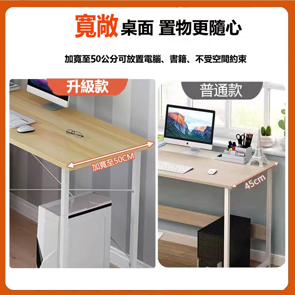 【台灣現貨 338】書桌 電腦桌 書桌收納 側櫃書桌 側架書桌 工作桌 書桌收納架 書桌收納櫃 長桌 免運 可貨到付款-細節圖5
