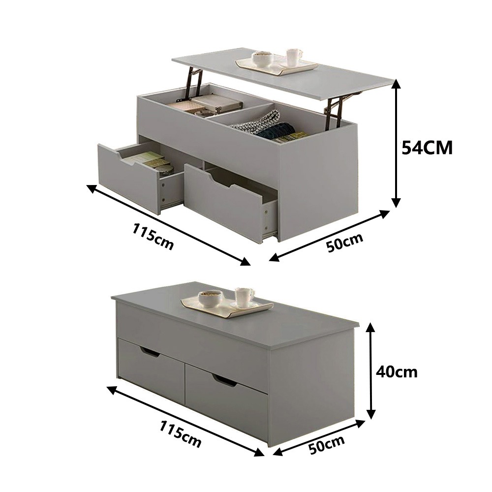 【台灣現貨 032】升降茶几 茶几 客廳桌 收納茶几 邊桌 客廳茶几工作台 桌子茶几 手動升降 沙發桌 咖啡桌 免運-細節圖8