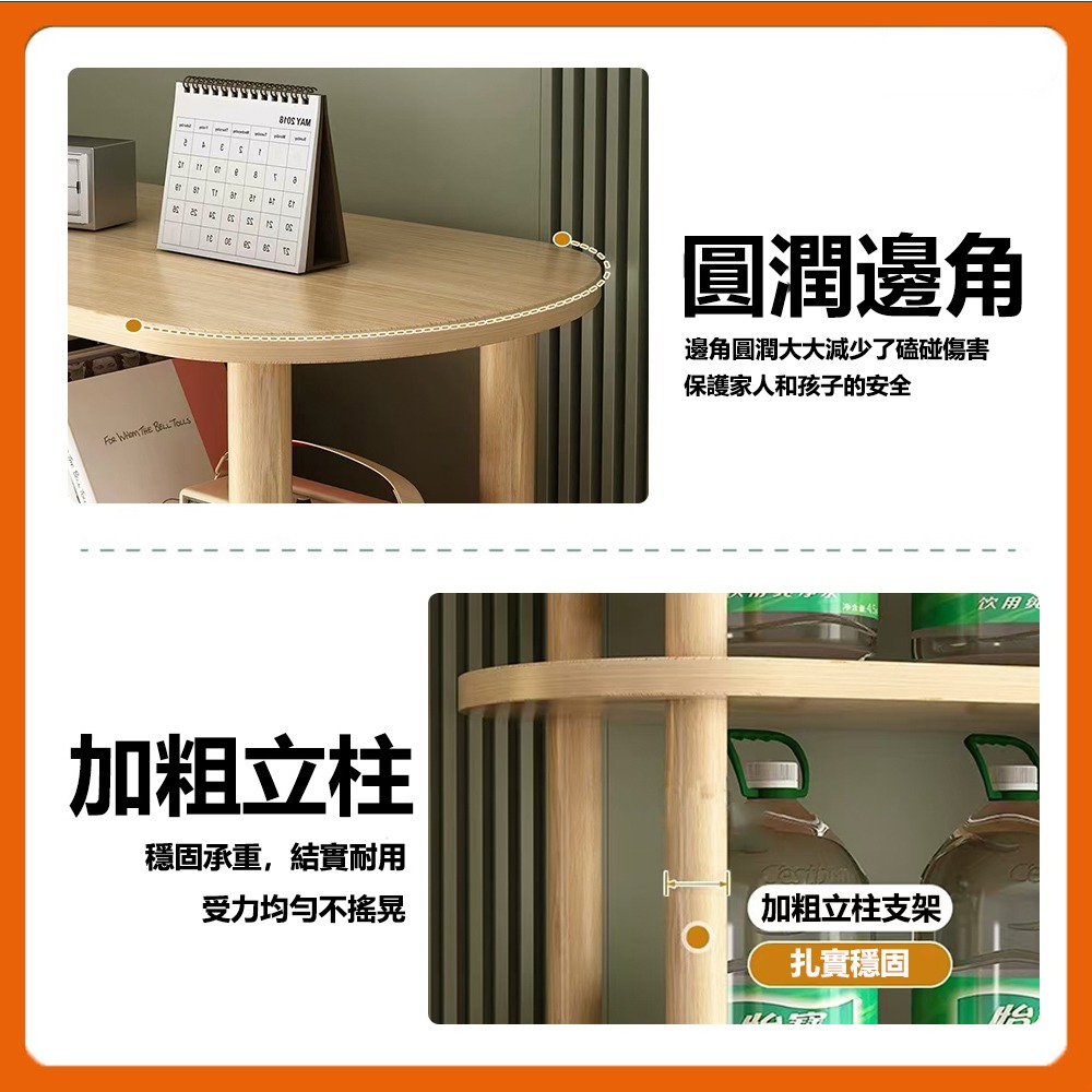 【台灣現貨 036】書架 置物架 收納架 三層置物架 展示架 層架 收納櫃 客廳置物架 電器架 免運 可貨到付款-細節圖5