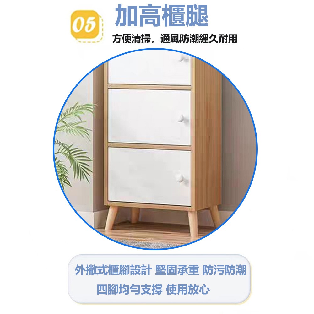 【台灣現貨 154】收納櫃 書櫃 五格櫃帶腳 書架 木櫃 置物櫃 儲藏櫃 儲物櫃 格子櫃 免運 可貨到付款-細節圖6